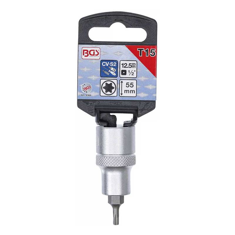Padrunotsik 1/2" TORX T15 x 55mm *
