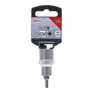 Bit Socket | 12.5 mm (1/2") Drive | T-Star (for Torx) T25