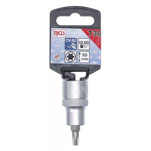 Bit Socket | 12.5 mm (1/2") Drive | T-Star (for Torx) T30