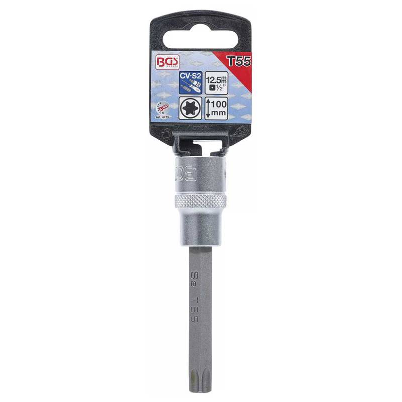 Padrunotsik 1/2" TORX T55 pikkus 100mm *