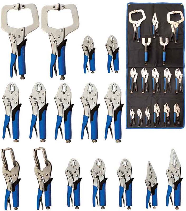 Fiksaatortangide komplekt 16 osa **