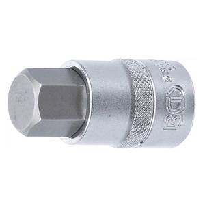 Bit Socket | 12.5 mm (1/2") | internal Hexagon 19 mm