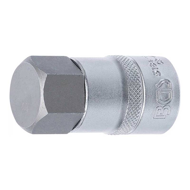 Bit Socket | 12.5 mm (1/2") | internal Hexagon 24 mm