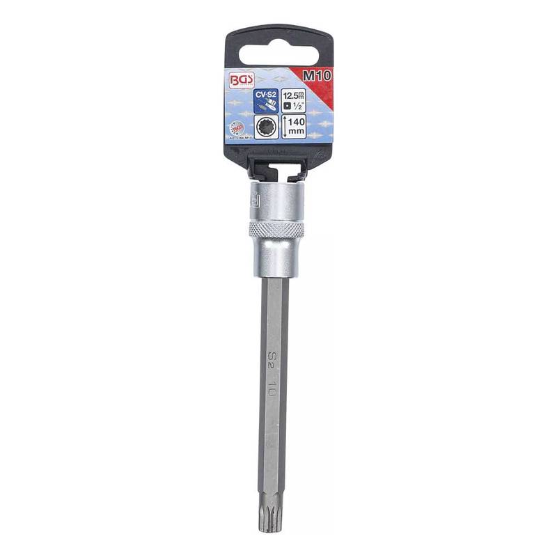Padrunotsik 1/2" täht M10 pikkus 140mm