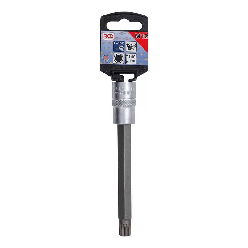 padrunotsik 1/2" täht M12 pikkus 140mm