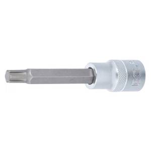 Bit Socket | length 100 mm | 12.5 mm (1/2") Drive | Spline (for RIBE) | M9