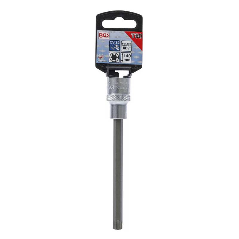 Padrunotsik 1/2" TORX T50 pikkus 140mm