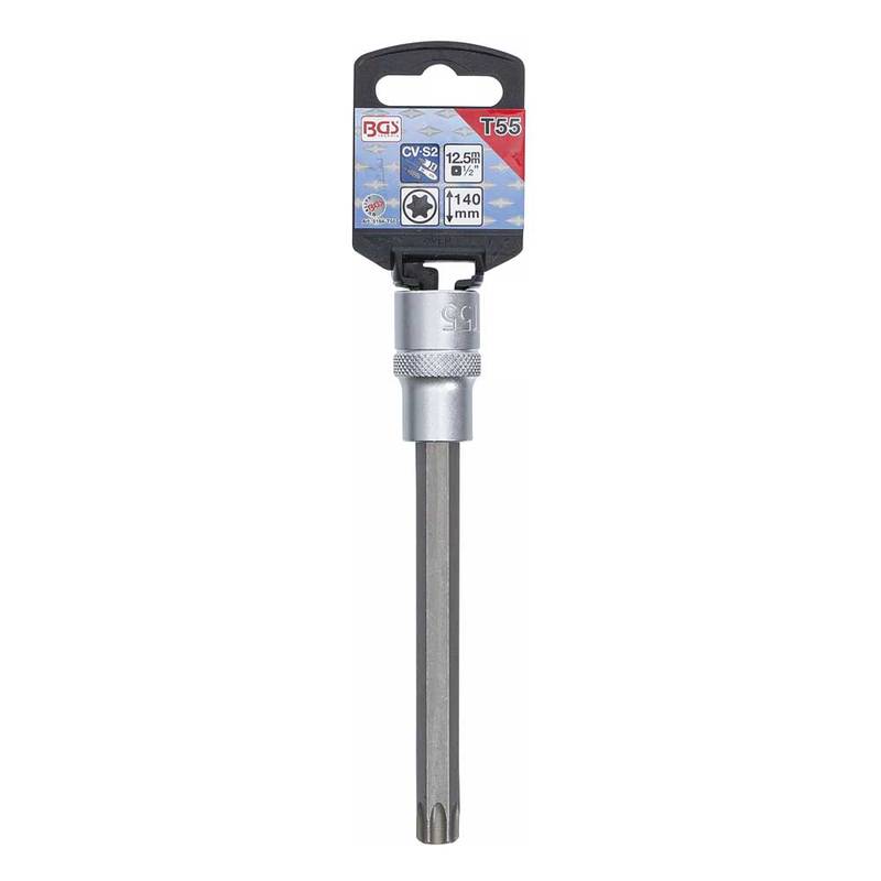 Padrunotsik 1/2" TORX T55 pikkus 140mm