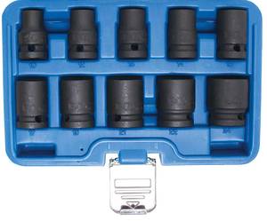 Jõupadrunite komplekt 1/2" 10 osa 10-24mm
