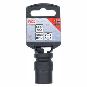 Impact Socket, Hexagon | 12.5 mm (1/2") Drive | 14 mm