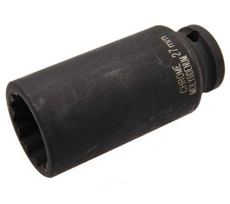 Jõupadrun 1/2" 27mm pikk 12-kant