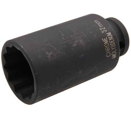 Jõupadrun 1/2" 32mm pikk 12-kant