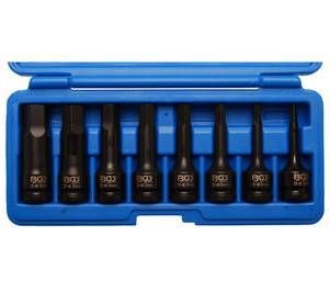 Impact Bit Socket Set | 12.5 mm (1/2") Drive | internal Hexagon 5 - 19 mm | 8 pcs.
