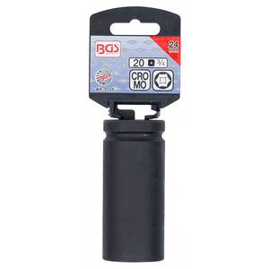 Jõupadrun 3/4" pikk 24mm x 90mm CrMo