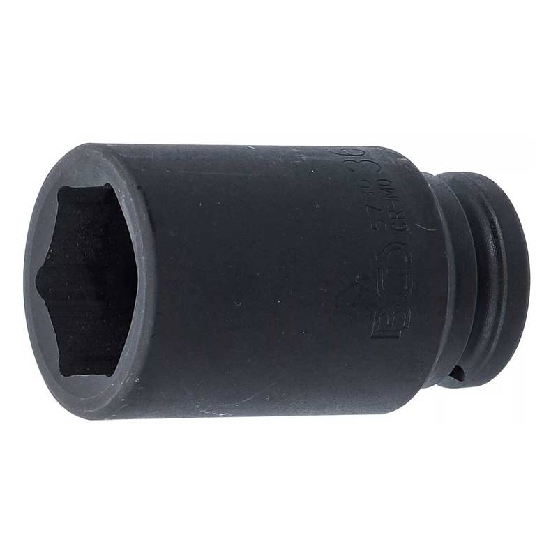 Impact Socket Hexagon, deep | 20 mm (3/4") Drive | 36 mm