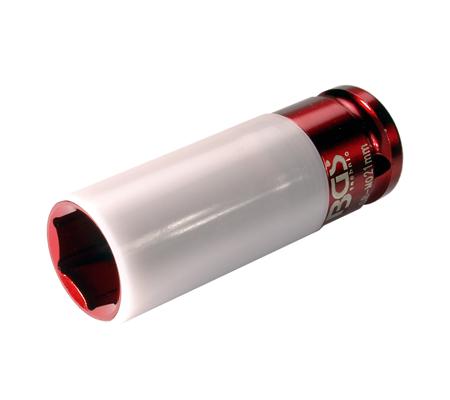 Plastkattega jõupadrun 21mm 1/2" *