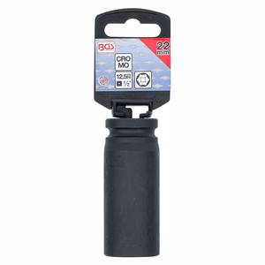 Jõupadrun 1/2" pikk 22mm x 78mm CrMo