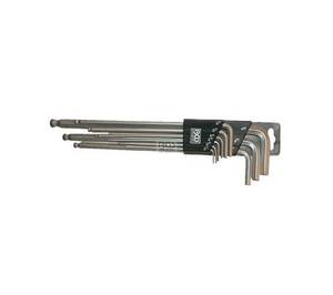 Kuuskantvõtmete komplekt 9 osa 1/16"-3/8"