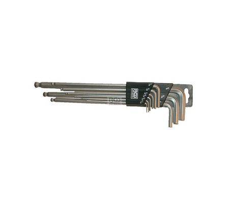 Kuuskantvõtmete komplekt 9 osa 1/16"-3/8"