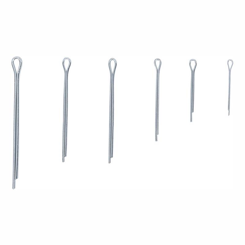 Splint Pin Assortment | Ø 1.6 - 4.0 mm | 555 pcs.