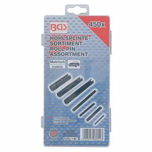 Roll Pin Assortment | 450 pcs.