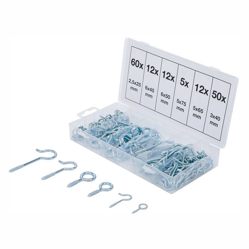 Screw Hook Assortment | 151 pcs.
