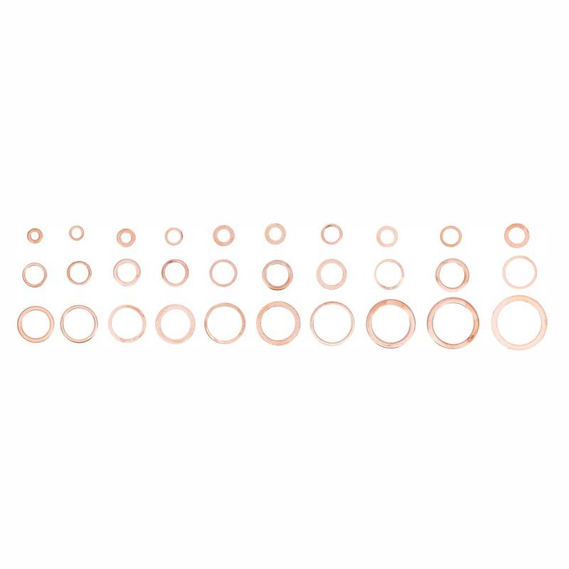 Seal Ring Assortment | Copper | 300 pcs.