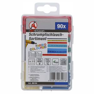 Shrink Tube Assortment | coloured | 90 pcs.