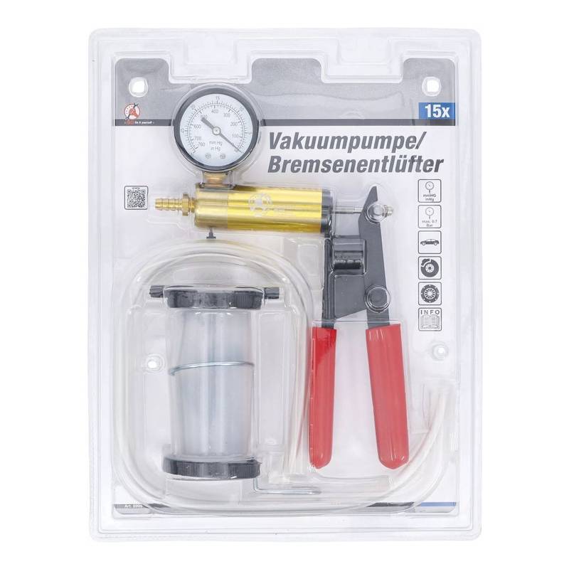 Vacuum Pump and Brake Bleeder Kit