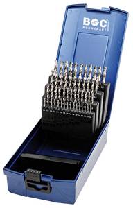 HSS-G DIN 338 fully-ground type N in ABS-Box51-pcs. 1,0 - 6,0 x 0,1 mm inc. / KG591