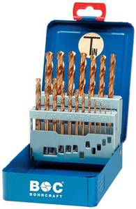 HSS-TiN DIN 338 titanium type N in BC-Metal-Box19-pcs. 1,0 - 10,0 x 0,5 mm inc. / MT 10