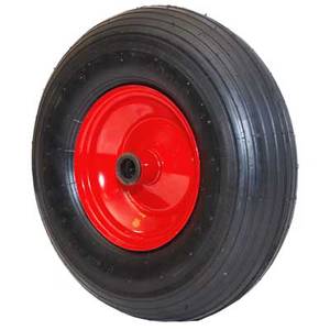 Pneumatic wheel 13*4.0-6' MET/GULT 20mm