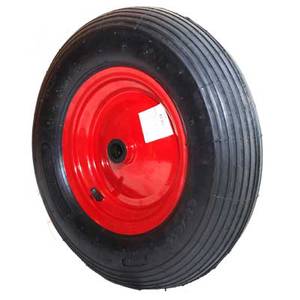 Käruratas 16" 4.00-8 nõellaager 20 mm plekkvelg