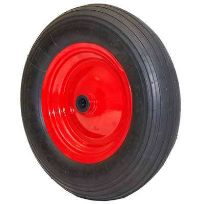 Käruratas 14" 3.50-8 nõellaager 20mm plekkvelg