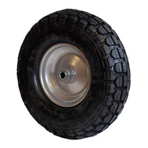 Käruratas 13" 4.00-6 kuullaager 16mm plekkvelg