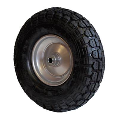 Käruratas 13" 4.00-6 kuullaager 16mm plekkvelg