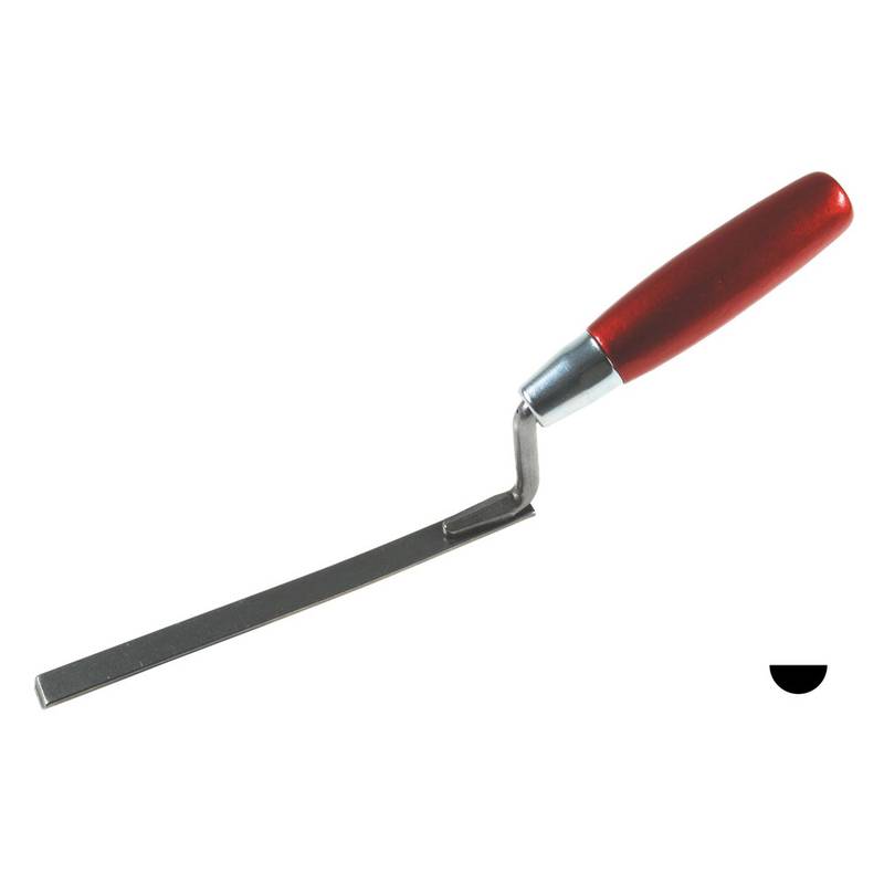 Poolümar vuugikellu 12×160 mm, puidust käepide