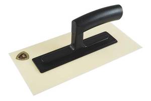 Plastic smoothing trowel 280 × 130 mm, blade thickness 3 mm, plastic handle