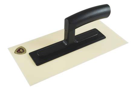Plastic smoothing trowel 280 × 130 mm, blade thickness 3 mm, plastic handle
