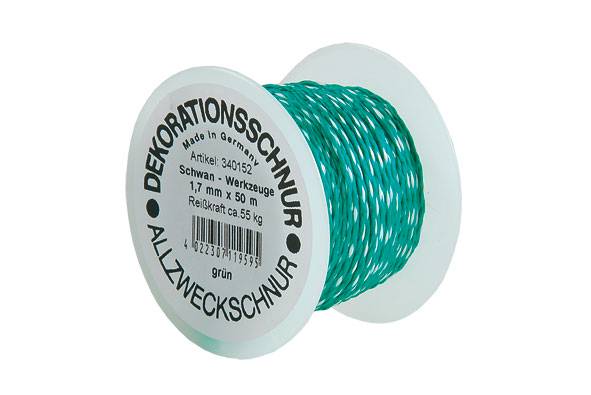 Müürinöör Ø 2.0mm x 100m, rohe-valge