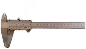 Marking caliper 0–200 mm / 0.02 with carbide tips  