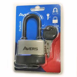 Padlock APECS PDR-50-55L, steel, 3 keys, blister pack