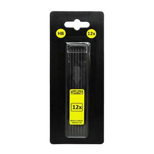 TPI 12 pcs. Graphite HB leads refill set, in tube