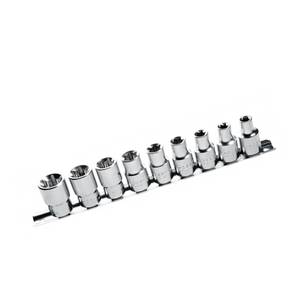 Torx padrunvõtmete komplekt, 1/2″, 9-osaline, CrV50BV30