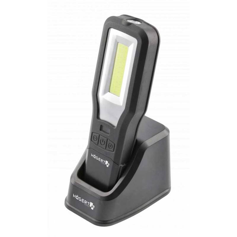 Töökoja LED lamp koos laadimisalusega