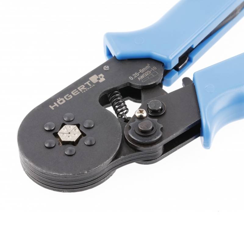 Crimping Pliers for Ferrules, 0.25-6.0 mm²