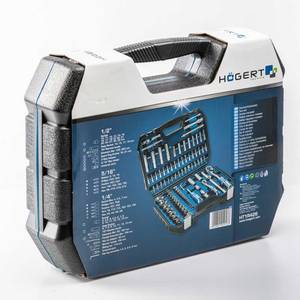 Tool set 95 pcs, two-color suitcase