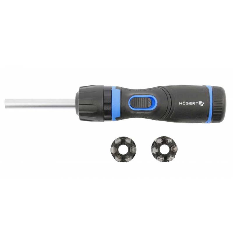 Screwdrivers - set 13 pcs, with gear