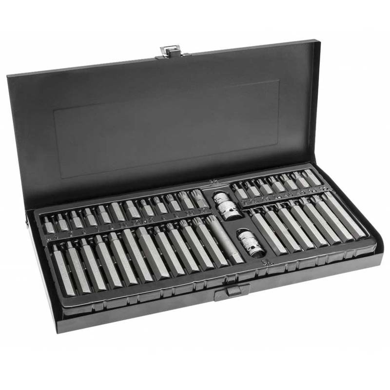 Otsikute komplekt 40 osa kuuskant / TORX / tähik