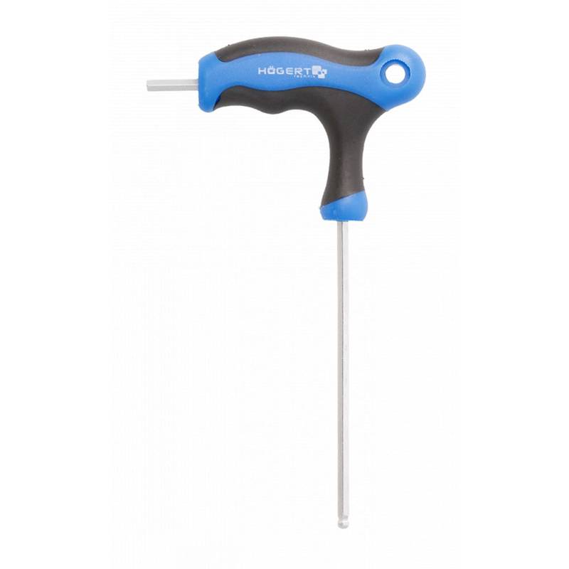 Hexagonal Wrenches type-T with ball, long 4